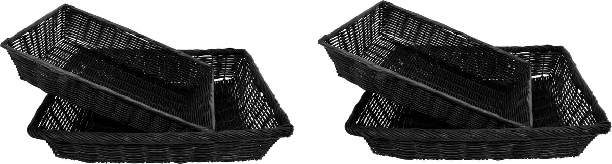 Omcan - 19.5” x 15.5” x 4” Deli Basket, Pack of 3 - 31426