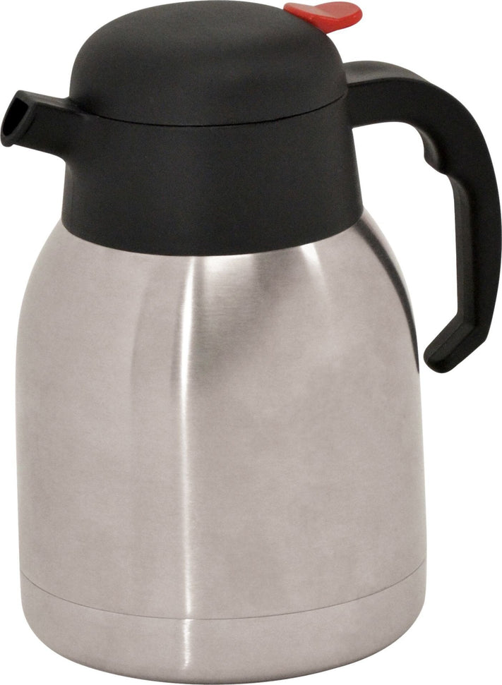 Omcan - 1.2 L Stainless Steel Double Wall Thermal Carafe, Pack of 3 - 40563