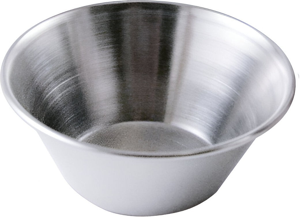 Omcan - 1.5 Oz Stainless Steel Sauce Cup, Pack of 30 - 80821