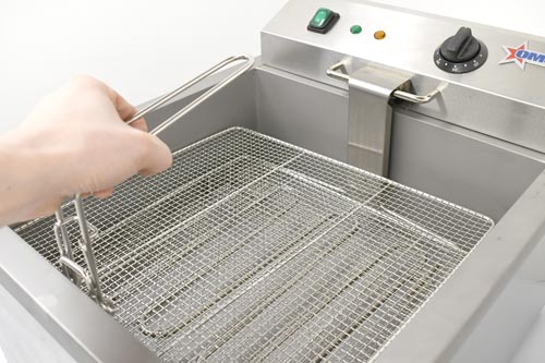 Omcan - 1.7 Kw Counter Top Electric Fryer For Donut And Funnel Cake - 44522