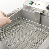 Omcan - 1.7 Kw Counter Top Electric Fryer For Donut And Funnel Cake - 44522