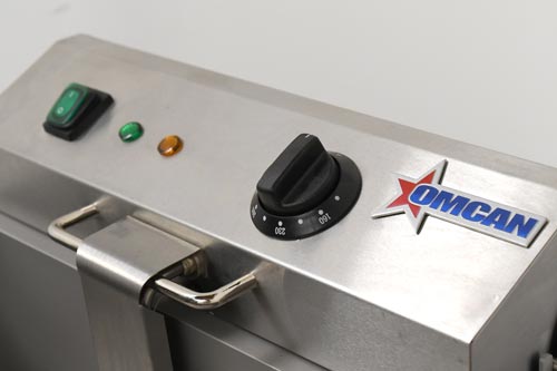 Omcan - 1.7 Kw Counter Top Electric Fryer For Donut And Funnel Cake - 44522