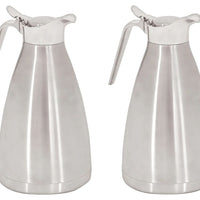 Omcan - 2 L Double Wall Insulated Coffee Server (2000 ml), Pack of 4 - 80526