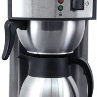 Omcan - 2 L Thermal Carafe Capacity Stainless Steel Coffee Maker - CM-CN-0002-T
