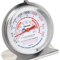 Omcan - 2" Oven Thermometer with Built-in Hanging Hook and Standing Panel, Pack of 30 - 47201