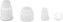 Omcan - 2 PCs of Polypropylene Pastry Tip Couplers, 1 Large & 1 Small, Pack of 70 Sets - 48899