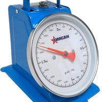 Omcan - 2 kg Dial Spring Scale with Stainless Steel Platform, Pack of 6 - 46753