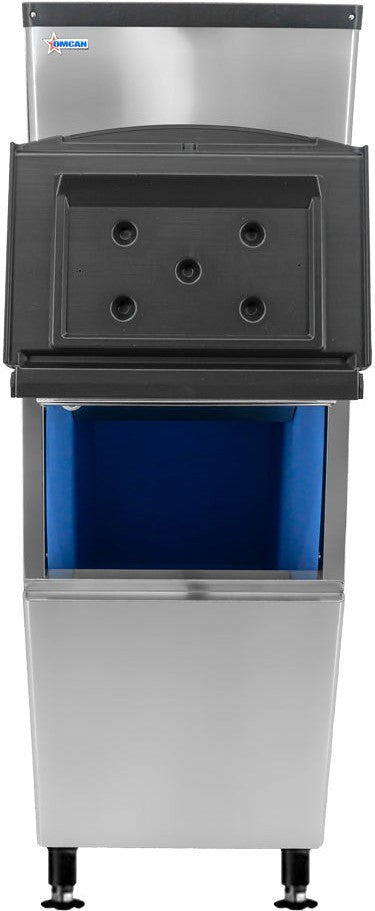 Omcan - 20″ Ice Maker Dual Water Input with 275 Lb Bin Capacity - 47485