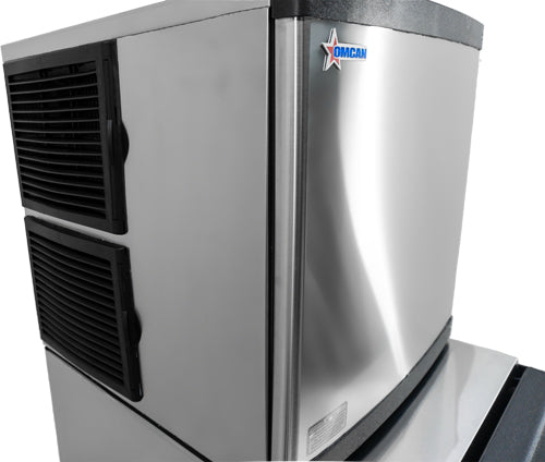 Omcan - 20″ Ice Maker Dual Water Input with 275 Lb Bin Capacity - 47485