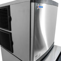 Omcan - 20″ Ice Maker Dual Water Input with 275 Lb Bin Capacity - 47485