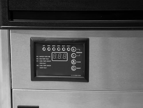 Omcan - 20″ Ice Maker Dual Water Input with 33 lb Bin Capacity - 47773