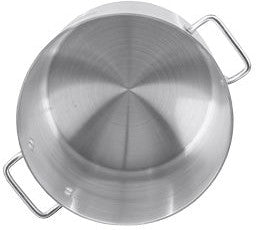 Omcan - 20 QT Aluminium Stock Pot, Pack of 2 - 43369