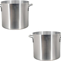 Omcan - 20 QT Aluminium Stock Pot, Pack of 2 - 43369