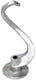 Omcan - 20 QT Hobart Compatible Universal Dough Hook Attachment, Pack of 2  - 10078