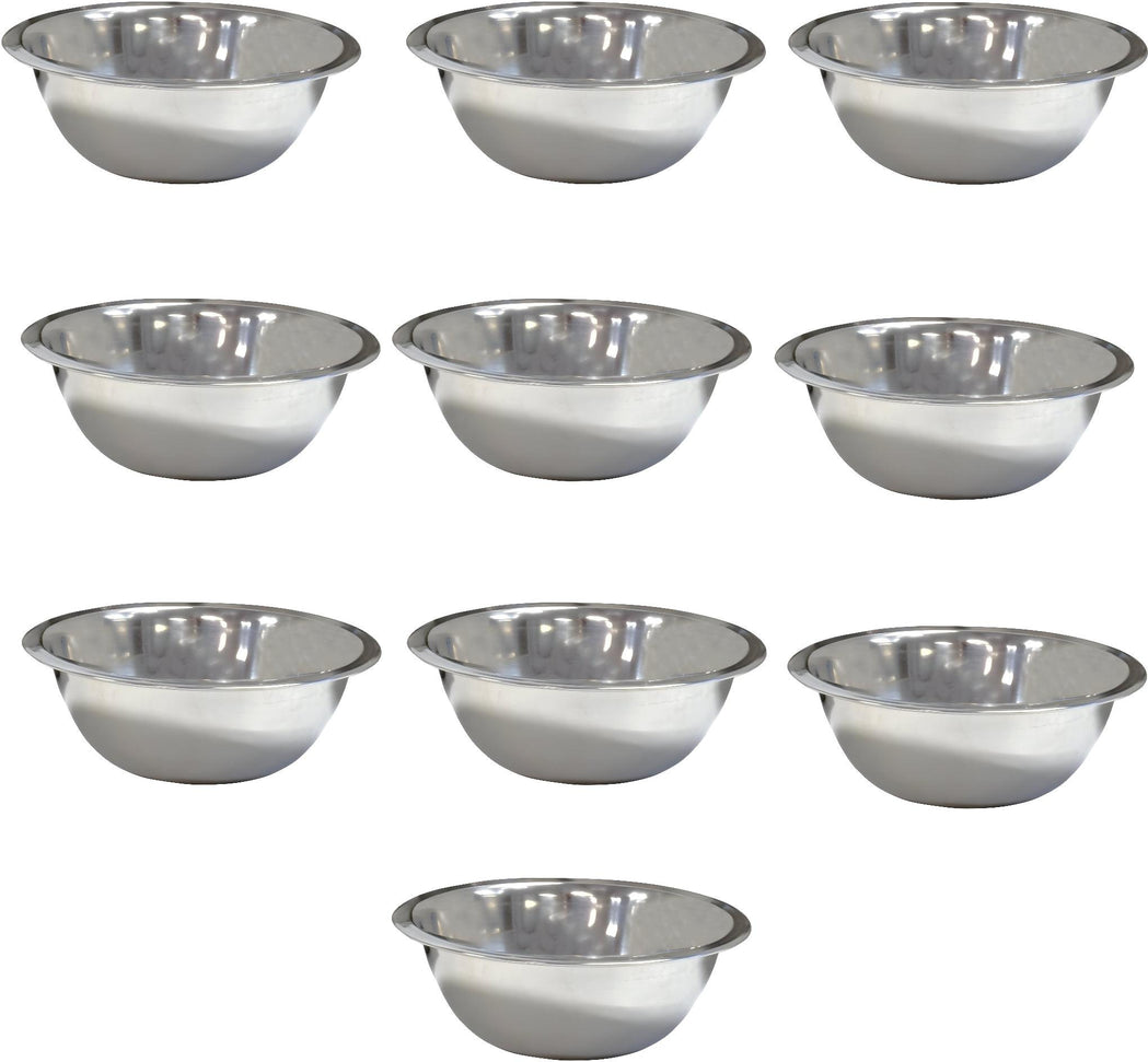Omcan - 20 QT Stainless Steel Mixing Bowl, Pack of 10 - 44448