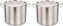 Omcan - 20 QT Stainless Steel Stock Pot with Cover - 80440