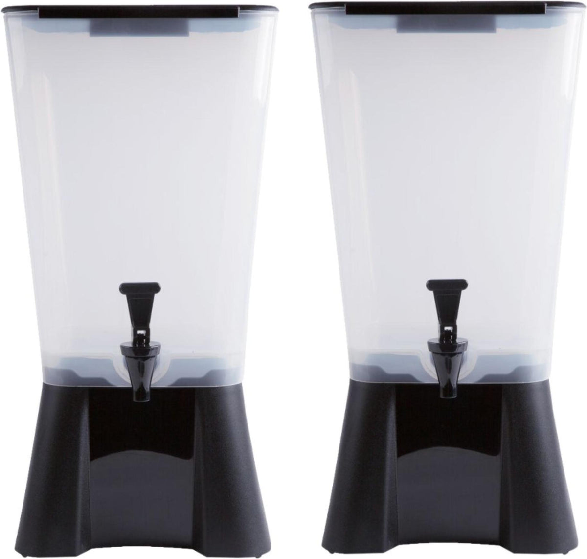 Omcan - 20 Qt Rectangular Single Tank Juice and Beverage Dispenser, Pack of 3 - 81122