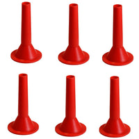 Omcan - 20 mm Plastic Spout for #8 Meat Grinder, Pack of 10 - 10046