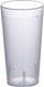 Omcan - 20 oz Clear Pebbled Tumbler (591 ml), Pack of 60 - 80348