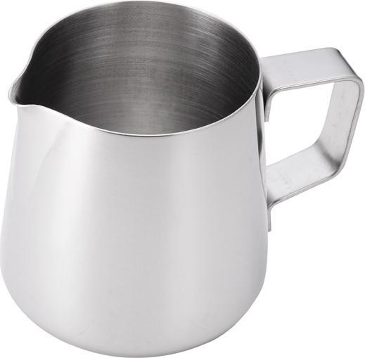 Omcan - 20 oz Stainless Steel Frothing Jug/Pitcher (591 ml), 20/cs - 80033
