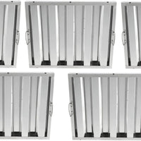 Omcan - 20" x 16" x 2” Range Hood Filter, Pack of 5 - 34837