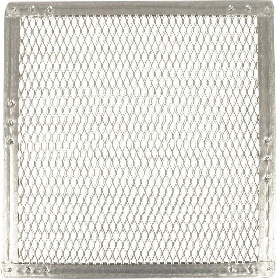 Omcan - 20" x 20" Heavy Duty Crimped Square Pizza Screen, Pack of 3 - 13465