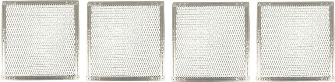 Omcan - 20" x 20" Heavy Duty Crimped Square Pizza Screen, Pack of 3 - 13465