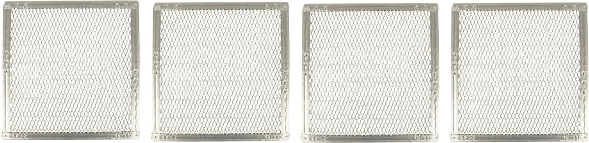 Omcan - 20" x 20" Heavy Duty Crimped Square Pizza Screen, Pack of 3 - 13465