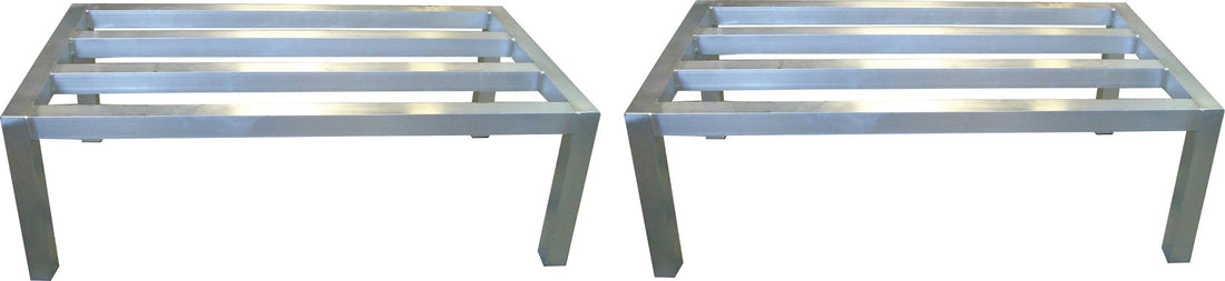 Omcan - 20” x 36” x 12” Dunnage Rack, Pack of 2 - 22125