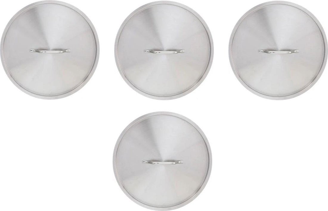 Omcan - 21" Stainless Steel Replacement Lid, Pack of 4 - 80461