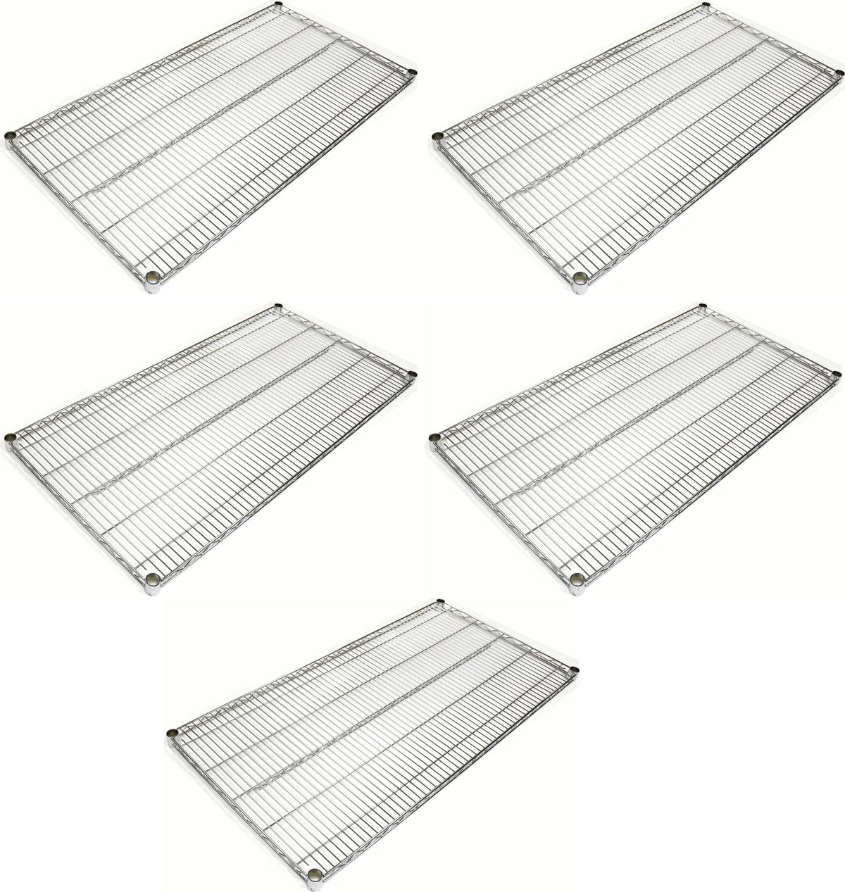 Omcan - 21” x 30” Chrome Shelf, Pack of 4 - 24227