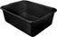 Omcan  - 21.5″ x 15.5″ x 7″ Standard Black Bus Box, Pack of 15 - 80623