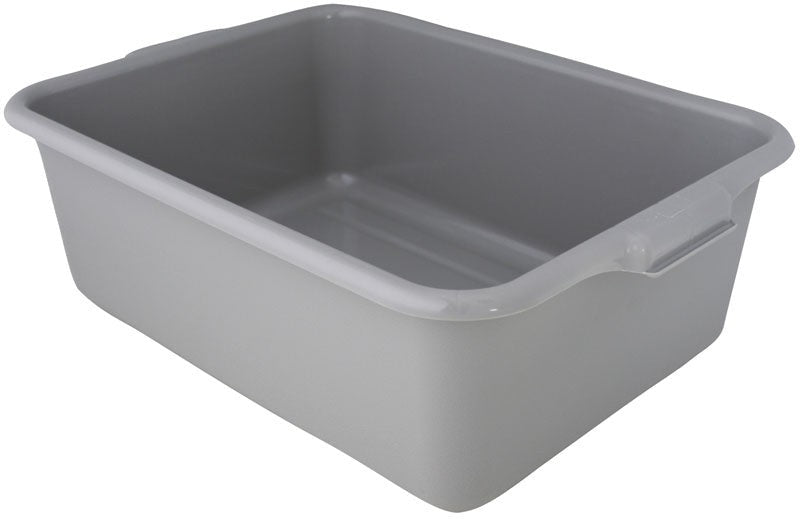 Omcan - 21.5″ x 15.5″ x 7″ Standard Grey Bus Box, Pack of 15 - 80624