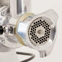 Omcan - #22 European Stainless Steel Meat Grinder 1.5 HP - 11053