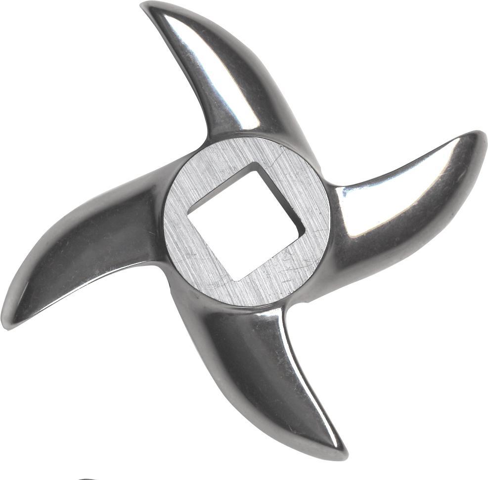 Omcan - #22 European-Style Meat Grinder Knife, Pack of 3 - 11078