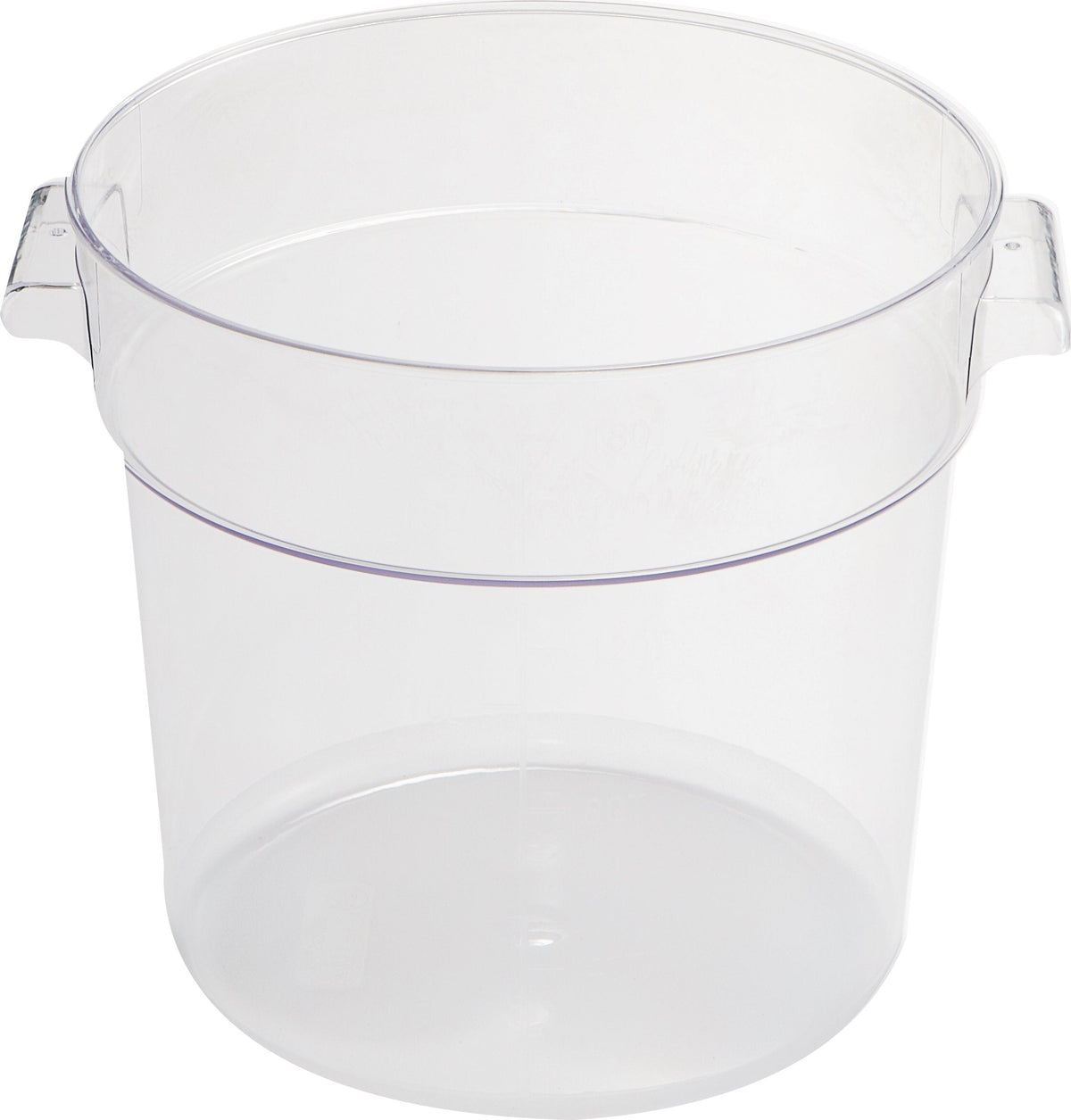 Omcan - 22 QT Polycarbonate Round Food Storage Container, Pack of 3 - 80200