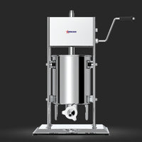 Omcan - 22 lb Stainless Steel Vertical Manual Sausage Stuffer - 47499
