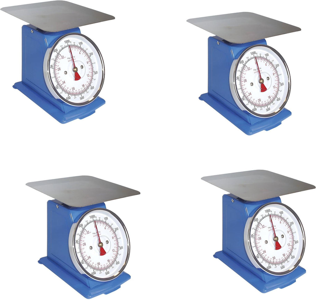 Omcan - 22 lbs Capacity Dial Spring Scale, Pack of 4 - 10845