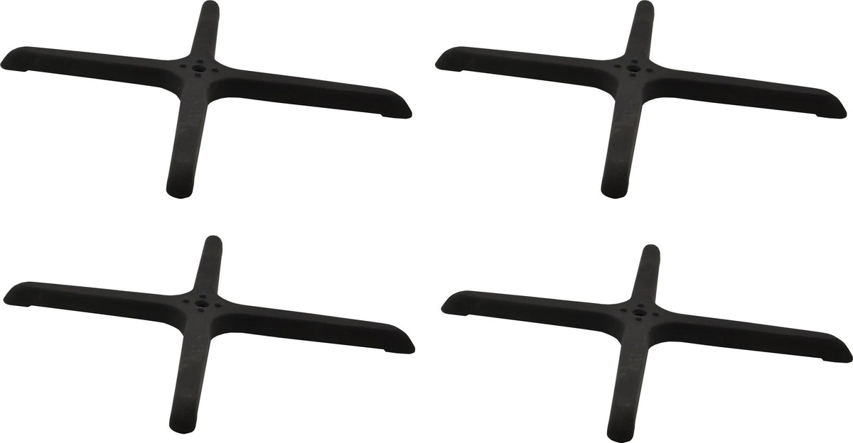 Omcan - 22" x 22" Cross-Shaped Table Base, Pack of 3 - 43153
