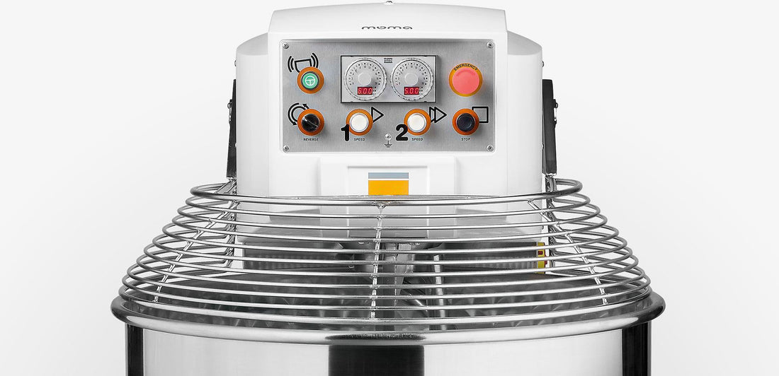 Omcan - 220 lb Heavy-Duty Spiral Dough Mixer - 49123 (Pre-Order Now, ETA 8-10 Weeks)