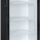 Omcan - 23" Black Single Glass Door Refrigerator - RE-CN-305