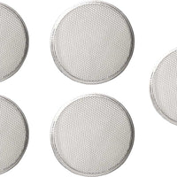 Omcan - 23" Heavy Duty Crimped Pizza Screen, Pack of 5 - 13486