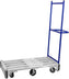 Omcan - 23” x 48” x 63.25” Aluminum Stocking Cart With Blue Steel Handle - 45587