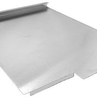 Omcan - 23.3" x 26.3" Stainless Steel Tank Cover for Gas Fryer #46020/46021, Pack of 2 - 47453