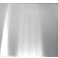 Omcan - 23.3" x 26.3" Stainless Steel Tank Cover for Gas Fryer #46020/46021, Pack of 2 - 47453