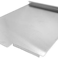 Omcan - 23.3" x 26.3" Stainless Steel Tank Cover for Gas Fryer #46020/46021, Pack of 2 - 47453