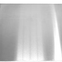 Omcan - 23.3" x 26.3" Stainless Steel Tank Cover for Gas Fryer #46020/46021, Pack of 2 - 47453