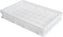 Omcan - 23.6” x 15.7” x 3.9″ Polypropylene Pasta Tray with Perforated Base and Sides, Pack of 10 - 81141