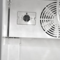 Omcan - 24″ 6.5 Cu.Ft. Single Solid Door Kegerator / Beer Dispenser With 1 Tap - 50066