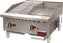 Omcan - 24″ Countertop 65,000 BTU Gas Combination Charbroiler and Griddle Combo - 48295